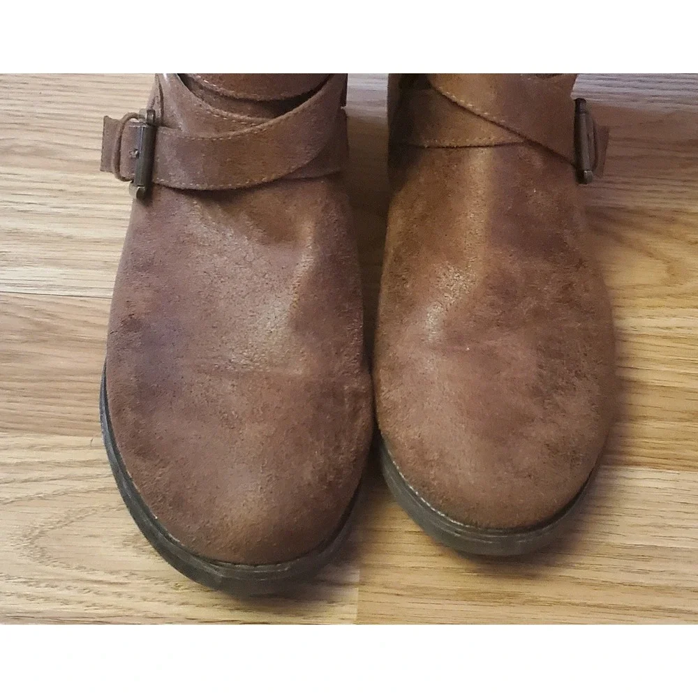 Carlos By Carlos Santana Jada Knee High Slouch Boots‎ Women's Size 7.5 Brown